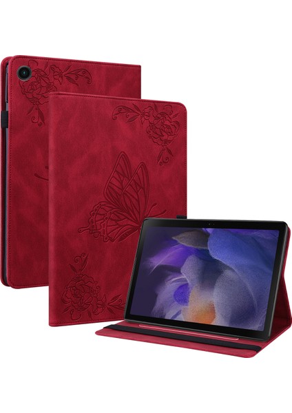 Deri Tablet Kılıfı Samsung Galaxy Tab A7 Lite Darbeye Dayanıklı Koruyucu Tablet Kılıfı (Yurt Dışından)