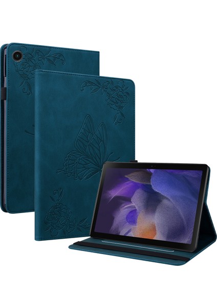 Deri Tablet Kılıfı Samsung Galaxy Tab A9 Plus Darbeye Dayanıklı Koruyucu Tablet Kılıfı (Yurt Dışından)