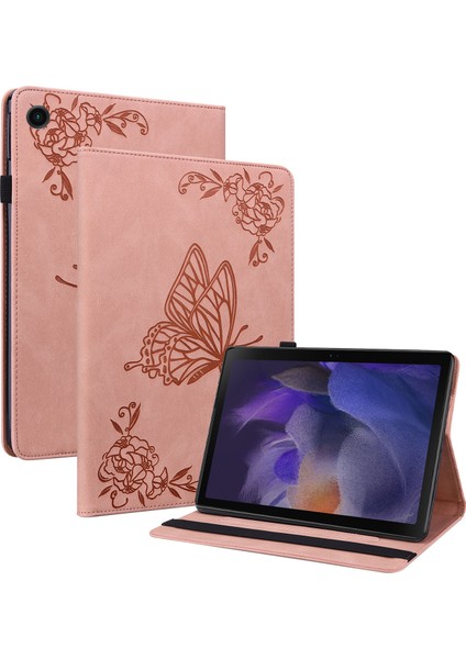 Deri Tablet Kılıfı Samsung Galaxy Tab A7 Lite Darbeye Dayanıklı Koruyucu Tablet Kılıfı (Yurt Dışından)