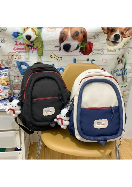 Basit Büyük Kapasiteli Sırt Çantası Niş Tasarımı Sürekli Daire Sırt Çantası Üniversite Öğrencisi Ortaokul Sırt Çantası Yeni Stil (Yurt Dışından) modelleri