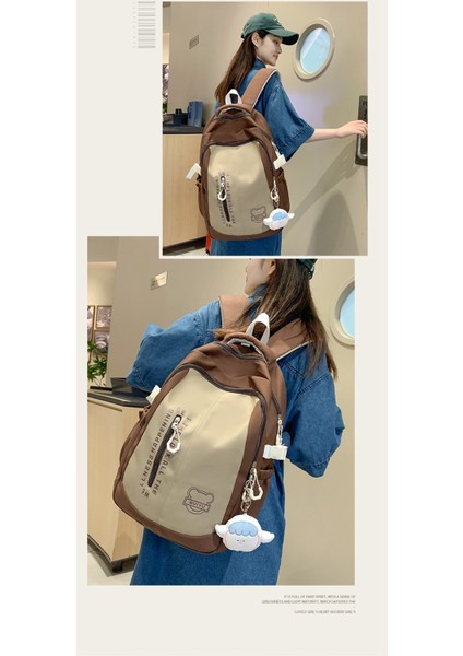 Yeni Büyük Kapasiteli Sırt Çantası, Orta ve Lise Öğrencileri Için Modaya Uygun ve Modaya Uygun Okul Çantası, Japon Tarzı Yüksek Değerli Sırt Çantası (Yurt Dışından) fiyatları