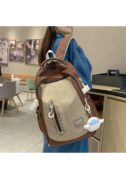 Yeni Büyük Kapasiteli Sırt Çantası, Orta ve Lise Öğrencileri Için Modaya Uygun ve Modaya Uygun Okul Çantası, Japon Tarzı Yüksek Değerli Sırt Çantası (Yurt Dışından) modelleri