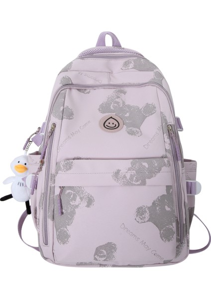 Okul Çantası Bayan Üniversite Öğrencisi 2023 Yeni Ilkokul Öğrencisi Lise Öğrencisi Sırt Çantası (Yurt Dışından)