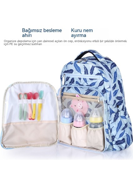Çok Fonksiyonlu Büyük Kapasiteli Anne Çantası Sırt Çantası Su Geçirmez Sırt Çantası Doğum Çantası Anne ve Bebek Gezi Çantası Sırt Çantası (Yurt Dışından) fırsatları