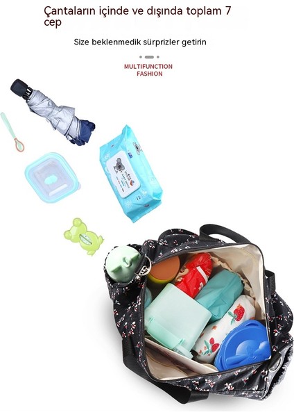 Çok Fonksiyonlu, Su Geçirmez Anne Çantası, Omuz Çapraz Askılı Çanta, Taşınabilir Anne ve Bebek Çantası, Dışarı-Çıkış Çantası, Anne Çantası (Yurt Dışından) indirimleri