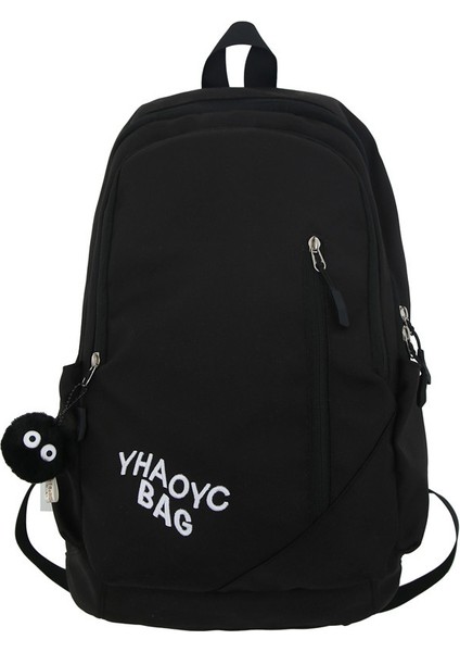 Mektup Sırt Çantası Yeni Büyük Kapasiteli Moda Sırt Çantası Naylon Su Geçirmez Öğrenci Okul Çantası Kadın (Yurt Dışından)