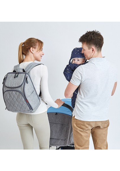 Büyük Kapasiteli Çok Fonksiyonlu Su Geçirmez Sırt Çantası Anne Çantası Anne ve Bebek Gezi Çantası Çift Omuz Anne Bebek Çantası (Yurt Dışından) modelleri