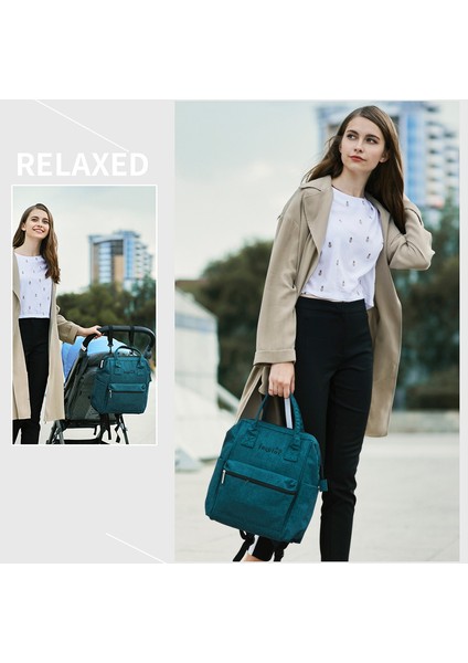 Omuz Çok Fonksiyonlu Anne Çantası Sırt Çantası Büyük Kapasiteli Su Geçirmez Anne ve Bebek Gezi Sırt Çantası Doğum Çantası (Yurt Dışından) fiyatları