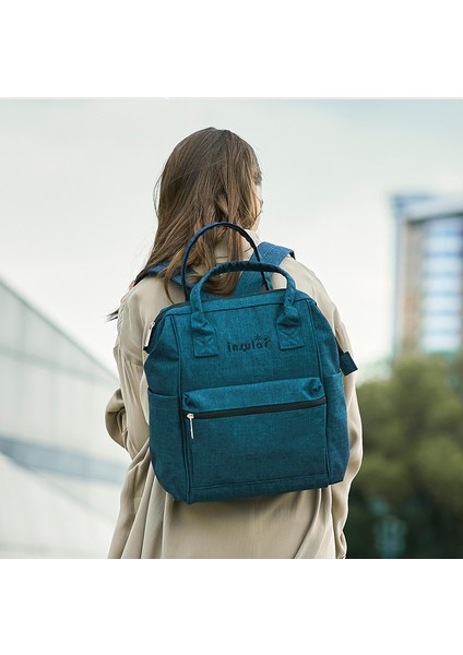 Omuz Çok Fonksiyonlu Anne Çantası Sırt Çantası Büyük Kapasiteli Su Geçirmez Anne ve Bebek Gezi Sırt Çantası Doğum Çantası (Yurt Dışından) modelleri