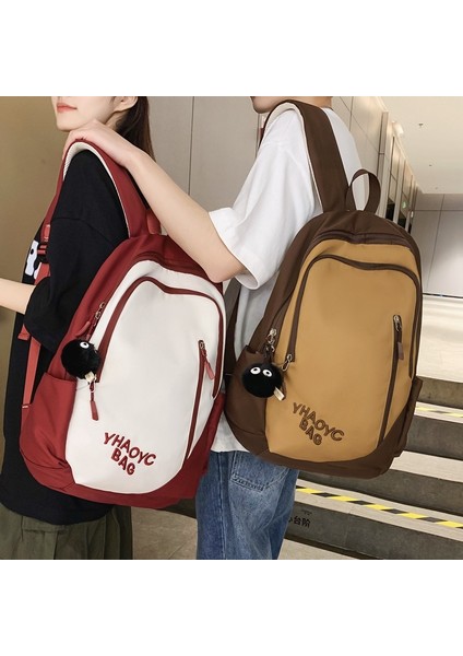 Mektup Sırt Çantası Yeni Büyük Kapasiteli Moda Sırt Çantası Naylon Su Geçirmez Öğrenci Okul Çantası Kadın (Yurt Dışından) fiyatları