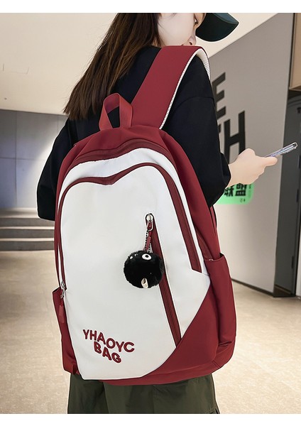 Mektup Sırt Çantası Yeni Büyük Kapasiteli Moda Sırt Çantası Naylon Su Geçirmez Öğrenci Okul Çantası Kadın (Yurt Dışından) modelleri