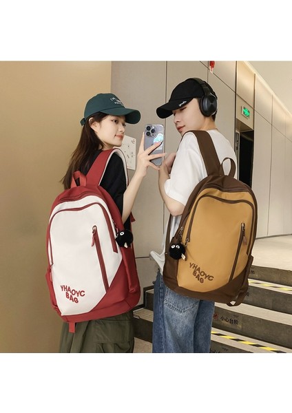 Mektup Sırt Çantası Yeni Büyük Kapasiteli Moda Sırt Çantası Naylon Su Geçirmez Öğrenci Okul Çantası Kadın (Yurt Dışından) indirimleri