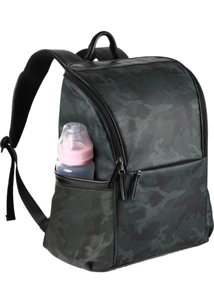 Omuz Çok Fonksiyonlu Su Geçirmez Anne Çantası Sırt Çantası Büyük Kapasiteli Taşınabilir Annenin Sırt Çantası ve Babanın Doğum Çantası (Yurt Dışından)