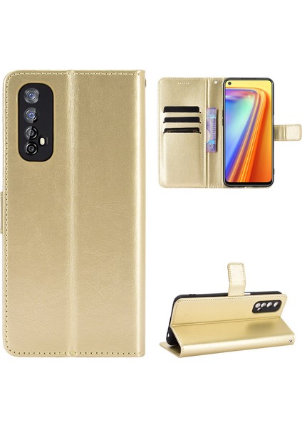 Oppo Realme 7 Deri Cüzdan Telefon Kılıfı (Yurt Dışından) fiyatları