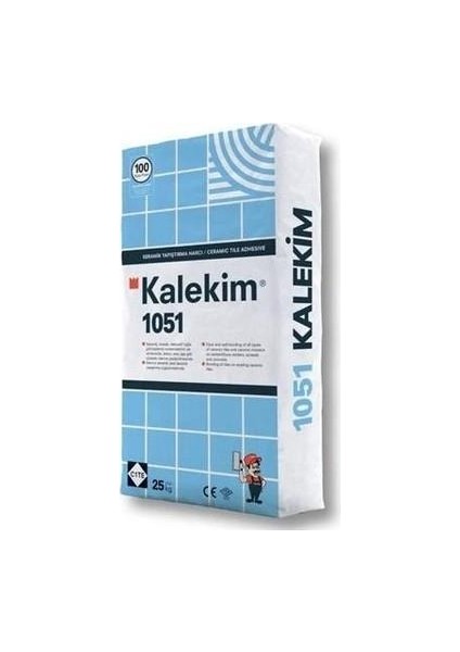 1051 Fayans ve Seramik Yapıştırma Harcı 25 kg