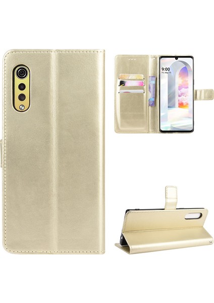Lg Velvet Deri Cüzdan Telefon Kılıfı (Yurt Dışından) fiyatları