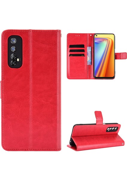 Oppo Realme 7 Deri Cüzdan Telefon Kılıfı (Yurt Dışından) fiyatları