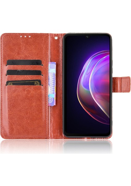 Vıvo V21 4G/V21 5g Deri Cüzdan Telefon Kılıfı (Yurt Dışından) fiyatları