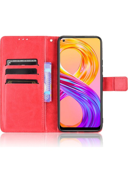 Oppo Realme 8 / Realme 8 Pro Deri Cüzdan Telefon Kılıfı (Yurt Dışından) fiyatları