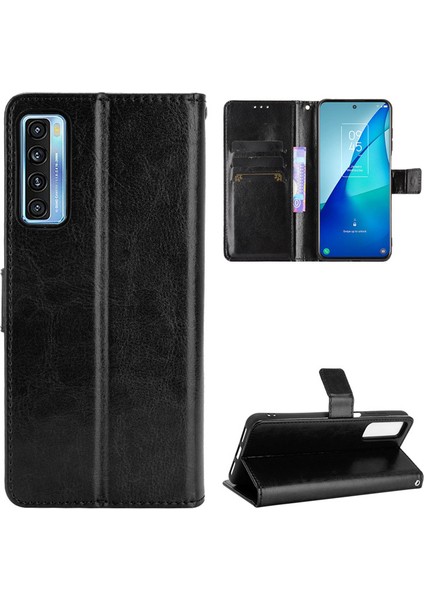 Tcl 20L/TCL 20L Plus Deri Cüzdan Telefon Kılıfı (Yurt Dışından) fiyatları