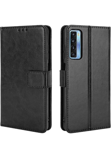Tcl 20L/TCL 20L Plus Deri Cüzdan Telefon Kılıfı (Yurt Dışından) fırsatları