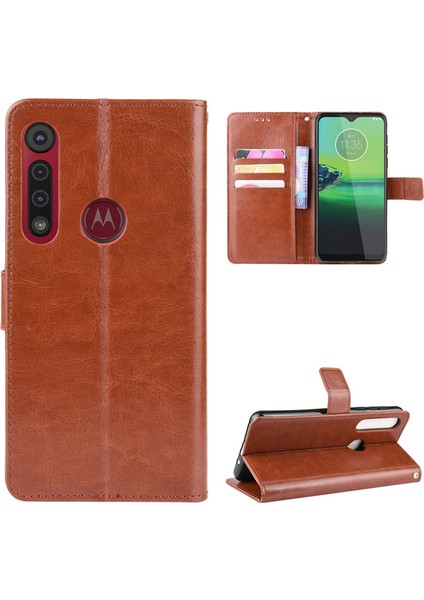 Motorola Moto One Macro Deri Cüzdan Telefon Kılıfı (Yurt Dışından) fiyatları