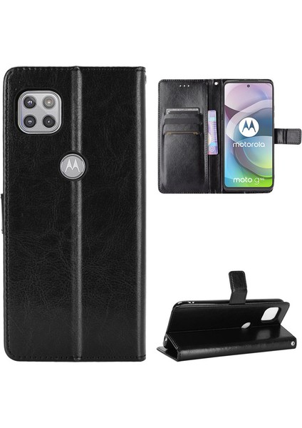 Motorola One 5g Ace 2021 Deri Cüzdan Telefon Kılıfı (Yurt Dışından) fiyatları