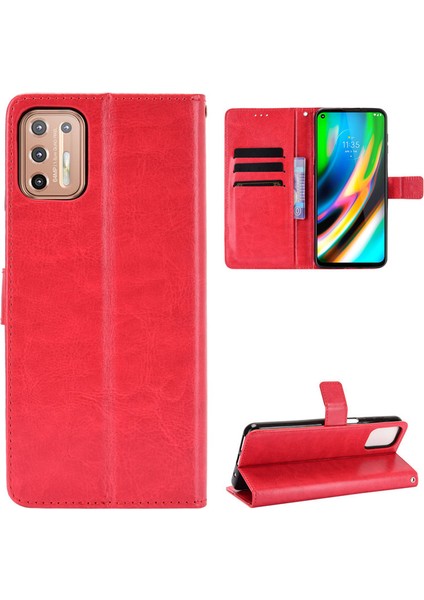 Motorola Moto G9 Plus Deri Cüzdan Telefon Kılıfı (Yurt Dışından) fiyatları