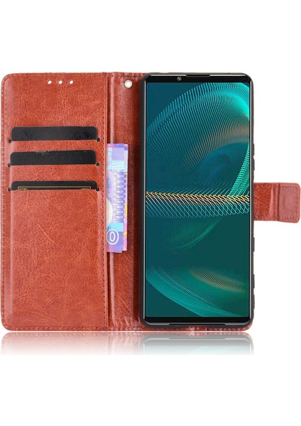 Sony Xperia 5 Iıı Deri Cüzdan Telefon Kılıfı (Yurt Dışından) fiyatları