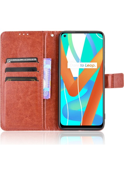 Oppo Realme 8 5g/realme V13 5g Deri Cüzdan Telefon Kılıfı (Yurt Dışından) fiyatları
