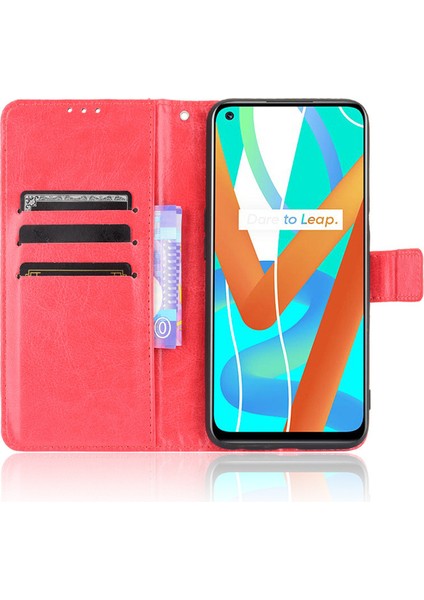 Oppo Realme 8 5g/realme V13 5g Deri Cüzdan Telefon Kılıfı (Yurt Dışından) fiyatları