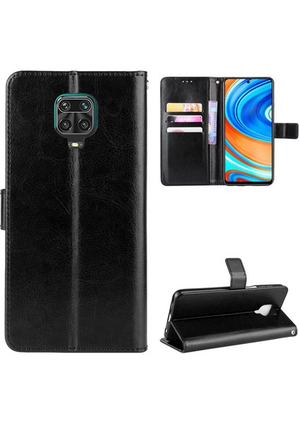 Xiaomi Redmi Note 9 Pro Max Deri Cüzdan Telefon Kılıfı (Yurt Dışından)