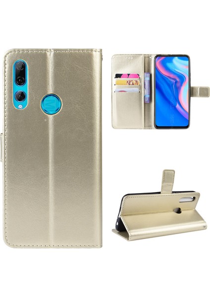 Huawei Y9 Prime 2019 Deri Cüzdan Telefon Kılıfı (Yurt Dışından)