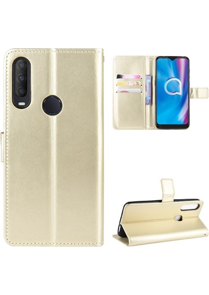 Alcatel 1se 2020 Deri Cüzdan Telefon Kılıfı (Yurt Dışından) fiyatları