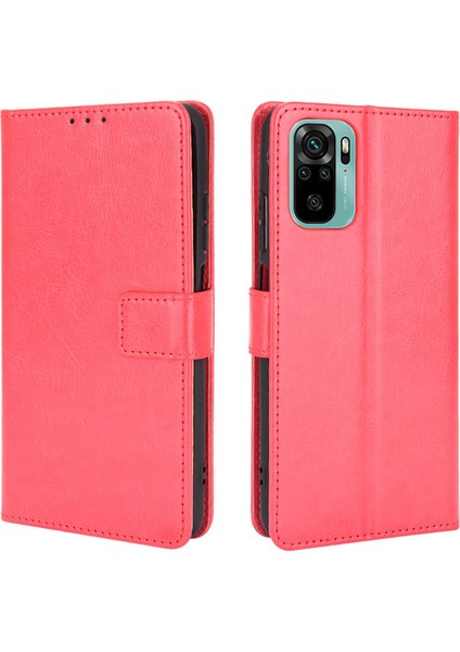 Xiaomi Redmi Note 10S Deri Cüzdan Telefon Kılıfı (Yurt Dışından)