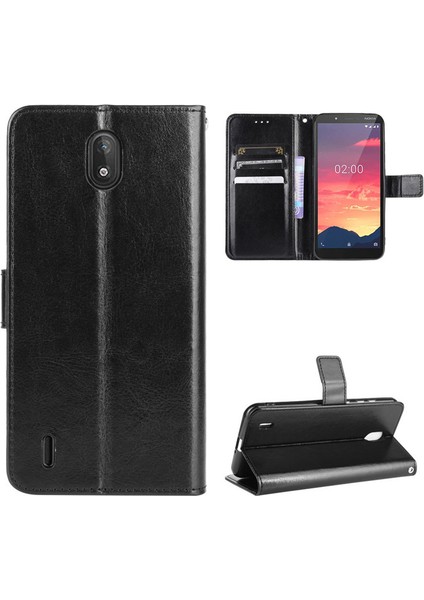 Nokia C2 Deri Cüzdan Telefon Kılıfı (Yurt Dışından) fiyatları