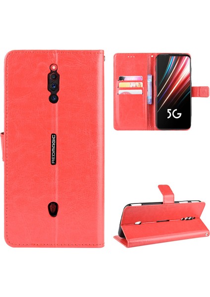 Zte Nubia Red Magic 5s Deri Cüzdan Telefon Kılıfı (Yurt Dışından) fiyatları