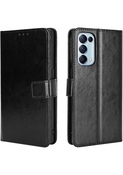 Oppo Reno5 Pro / Oppo Reno 5 Pro Deri Cüzdan Telefon Kılıfı (Yurt Dışından) modelleri