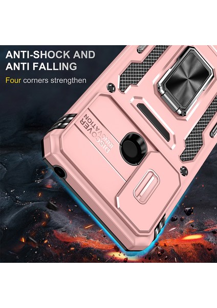 Xiaomi Redmi 9c Kamera Kapaklı Darbeye Dayanıklı Telefon Kılıfı (Yurt Dışından)