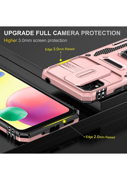 Xiaomi Redmi 9c Kamera Kapaklı Darbeye Dayanıklı Telefon Kılıfı (Yurt Dışından)