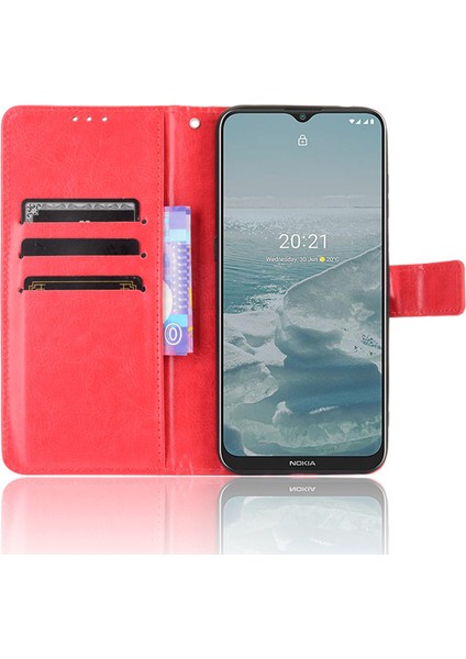 Nokia G20 / Nokia G10 Deri Cüzdan Telefon Kılıfı (Yurt Dışından)