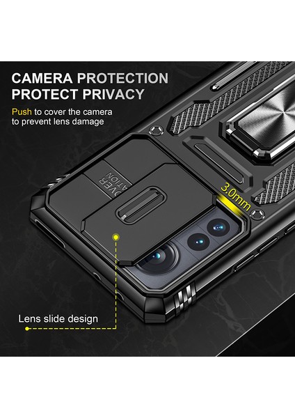 Xiaomi Mi 12 Pro Kamera Kapaklı Darbeye Dayanıklı Telefon Kılıfı (Yurt Dışından) fiyatları