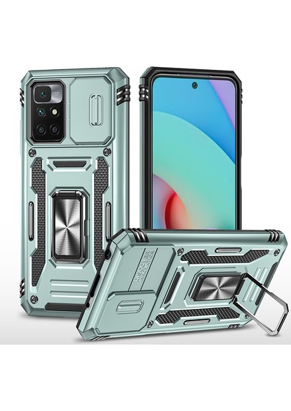 Xiaomi Redmi 10 Kamera Kapaklı Darbeye Dayanıklı Telefon Kılıfı (Yurt Dışından)