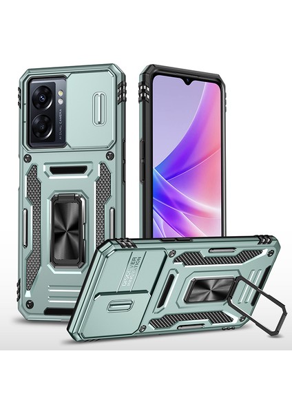 Oppo A77 4g Kamera Kapaklı Darbeye Dayanıklı Telefon Kılıfı (Yurt Dışından)