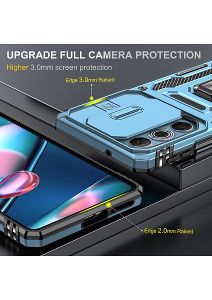 Motorola Edge 30 Pro Kamera Kapaklı Darbeye Dayanıklı Telefon Kılıfı (Yurt Dışından) modelleri