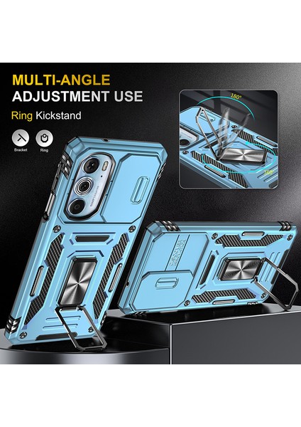 Motorola Edge 30 Pro Kamera Kapaklı Darbeye Dayanıklı Telefon Kılıfı (Yurt Dışından) fırsatları