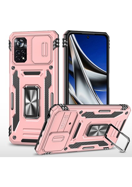 Xiaomi Poco X4 Pro 5g Kamera Kapaklı Darbeye Dayanıklı Telefon Kılıfı (Yurt Dışından)