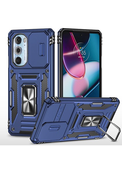 Motorola Edge 30 Pro Kamera Kapaklı Darbeye Dayanıklı Telefon Kılıfı (Yurt Dışından)