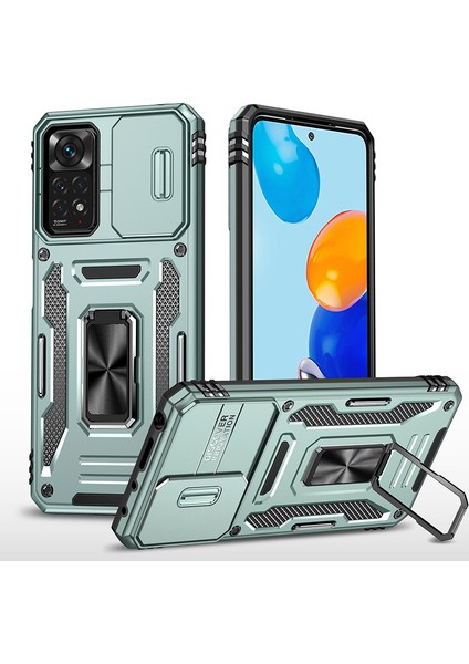 Xiaomi Redmi Note 11/note 11S Kamera Kapaklı Darbeye Dayanıklı Telefon Kılıfı (Yurt Dışından)