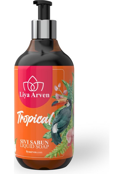 Liya Arven Sıvı El Sabunu - Tropical 500 ml